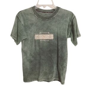 Women's Patagonia Arte Mapuche Argentina Olive Green T-Shirt (Size Small)